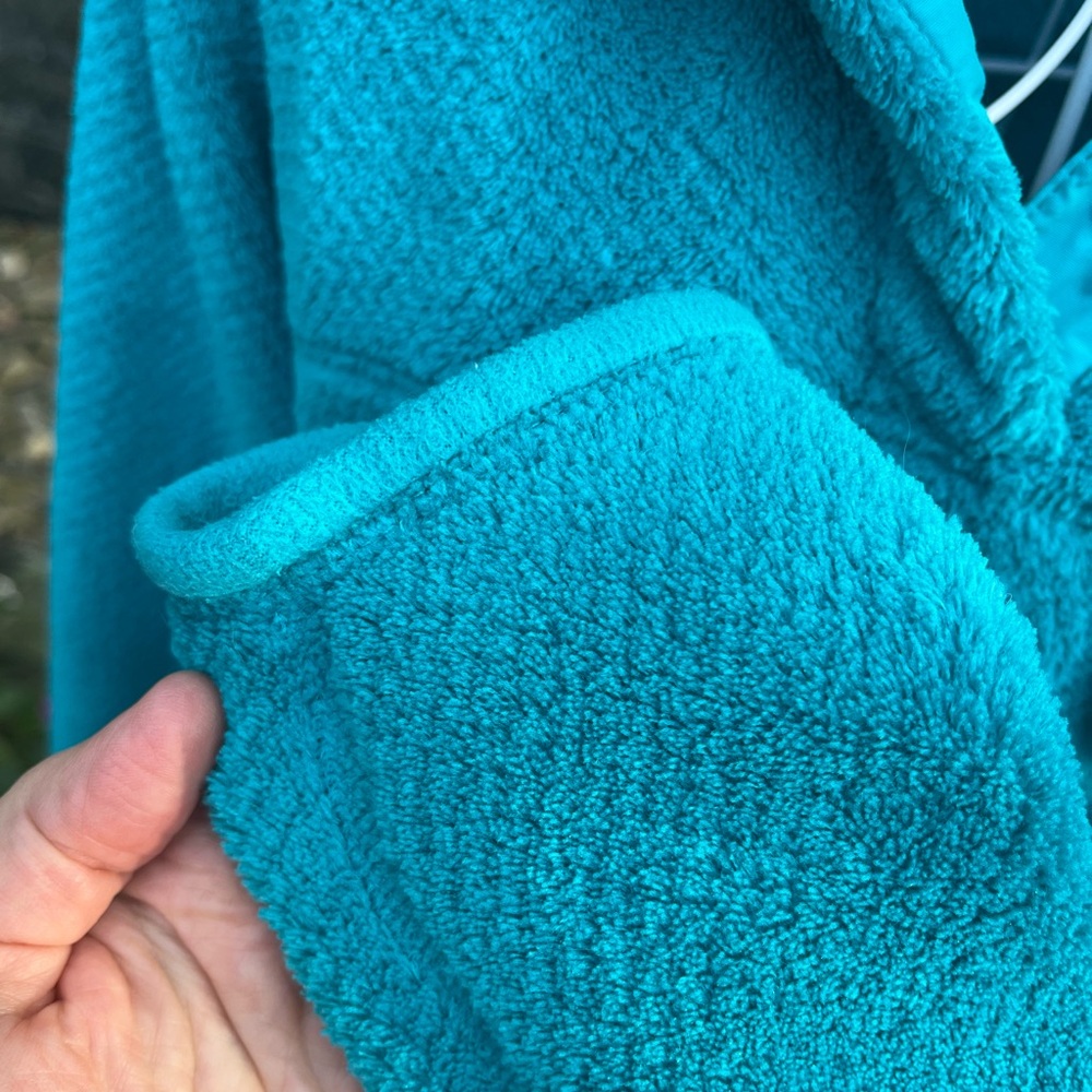 PATAGONIA Re-Tool Snap-T Epic Blue X-Dye Fleece Pullover Sweater Women’s Size M - Picture 8 of 12